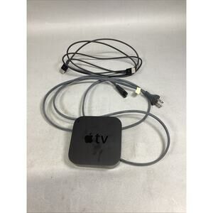 Apple TV (3rd Generation) HD Media Streamer - A1469 Console w/Cord & HDMI Cable